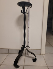 Kerzenständer, Metall, Gußeisen alt