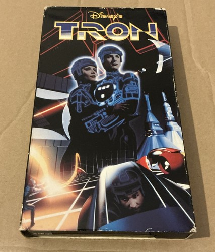 Tron vhs kassette ntsc full - vhs,
