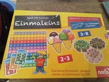 Noris Kinderspiel Lernspiele Einmaleins 606076342 Gebraucht, vollständig 