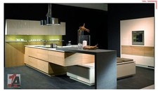 elementa Light Modulküche Glasfront Einbauküche große Rauminsel Vertigo Möbeltei