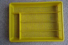 Besteckkasten Schubladeneinsatz gelb - Kunststoff