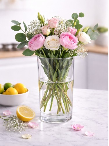 Glasvase glas blumen - glas,