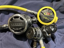 Aqualung Atemregler mit Legend 2. Stufe, Oktopus