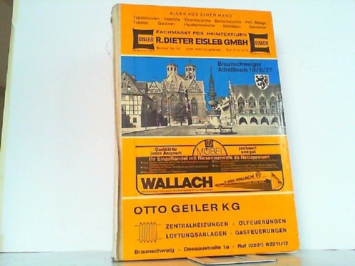 Braunschweiger adressbuch 1976 - adressbuch,