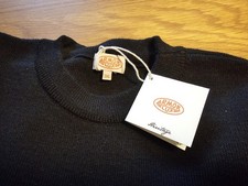 Armor Lux Brignogan Pullover XXXL 3XL Schwarz Noir Reine Schurwolle Seemann