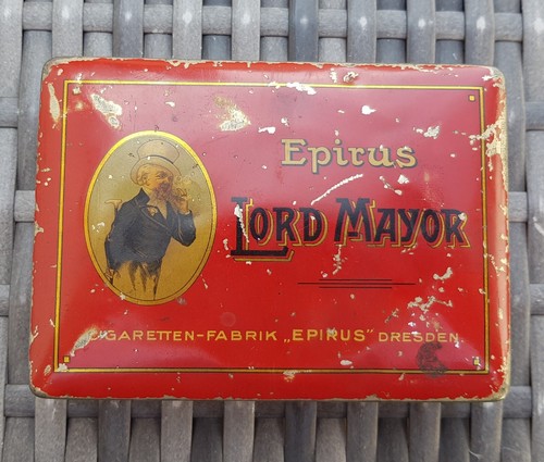 Alte blechdose epirus lord - alte,
