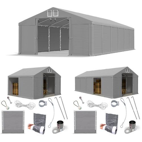 3x4 6x12 lagerzelt - 3x4,