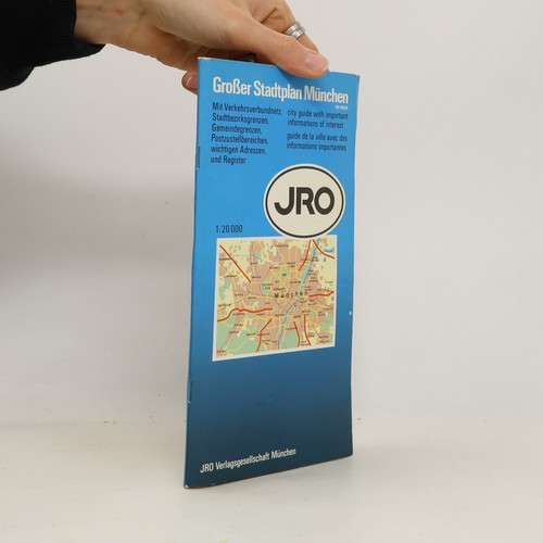 Grosser stadtplan munchen mit - munchen:,