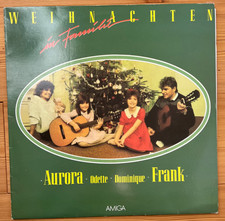 Weihnachten In Familie Frank Schöbel Aurora Lacasa Amiga Vinyl LP