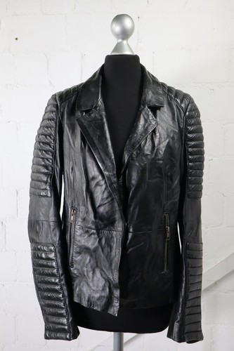 Mandarin damen lederjacke - damen,