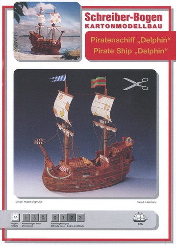 Kartonmodell piratenschiff - kartonmodell,