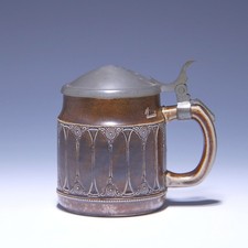 Jugendstil Steinzeug Bierkrug