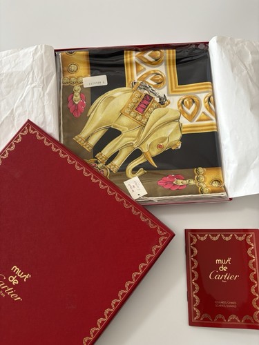 Cartier seidentuch gold - cartier,