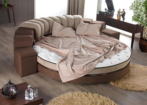 Rundes bett moderne design - rundes,