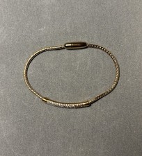 Fossil Armband mit Steinchen besetzt– goldfarben, top Zustand!