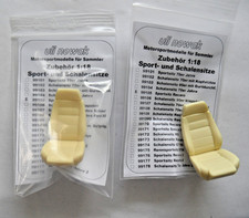 Konvolut Sportsitze Recaro  1:18  für Umbauten