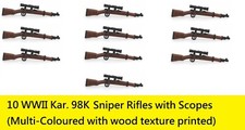  World War 2 II Armoury Weapon Gun 98k Kar98k Scope Sniper Rifle MOC German 