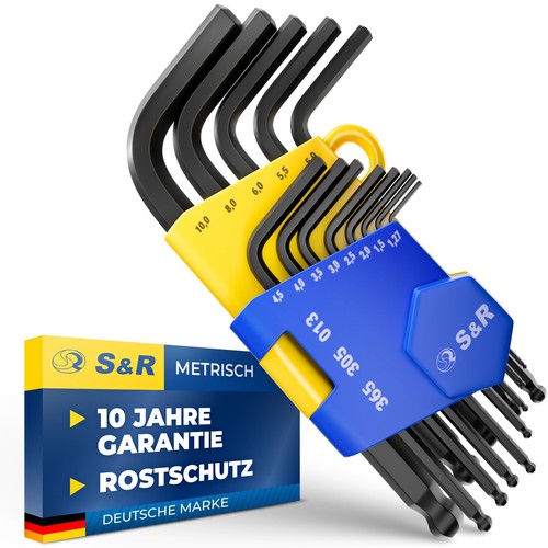 Inbusschlüssel set 13 tlg - inbusschlüssel,