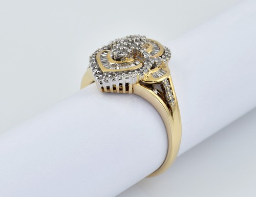 Diamant ring 585 000 k - diamant, 14