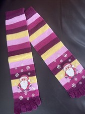 Weihnachts-Zehensocken bunt Gr 36