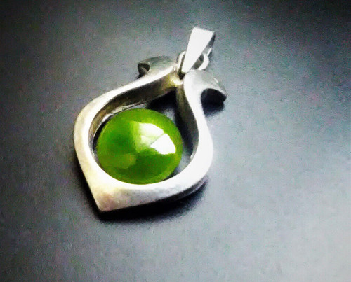 Anhänger silber 925 jade - anhänger,