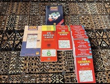 Sammlung Landkarten & Atlanten -(ADAC, Generalkarte) inkl. Tasche