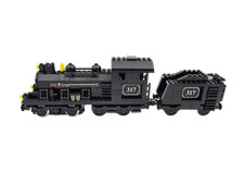 Lego® Eisenbahn 9V 10205 MY OWN TRAIN Große LOK Tender SCHWARZ Motor ZUG
