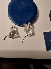 Swarovski Tier Miniaturen Katze und Maus