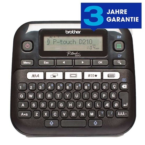 Brother ptd210zg1 touch d210 - ptd210zg1,