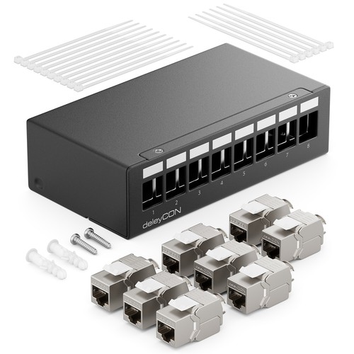 Port cat patchpanel set 1 - patchpanel,