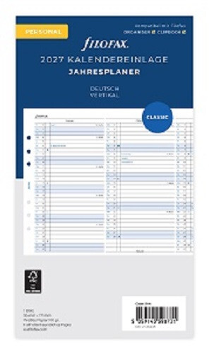 Filofax 68445 personal - filofax, 27-68445