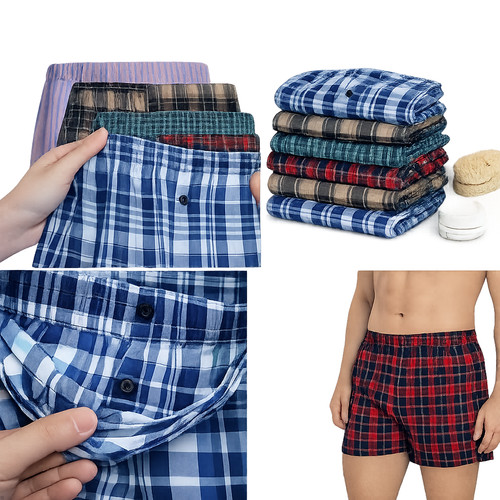 Herren woven boxershorts - herren,