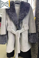 Coats Faux Fox Fur Women Thick