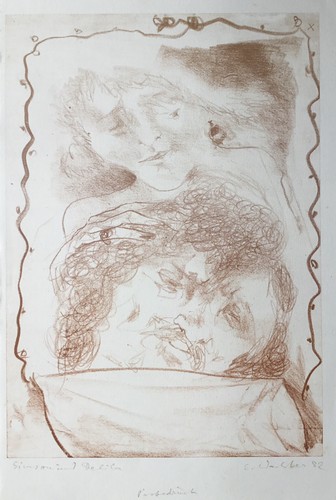 Emil wachter farblithographie - emil,