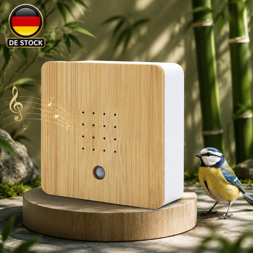 Vogelgesang bambus soundbox - bambus,