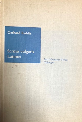 Gerhard rohlfs sermo - gerhard,