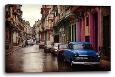 Lein wand bild oldtimer wie - lein-wand-bild:,