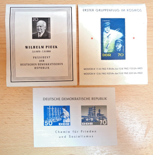Ddr briefmarken block lot - ,