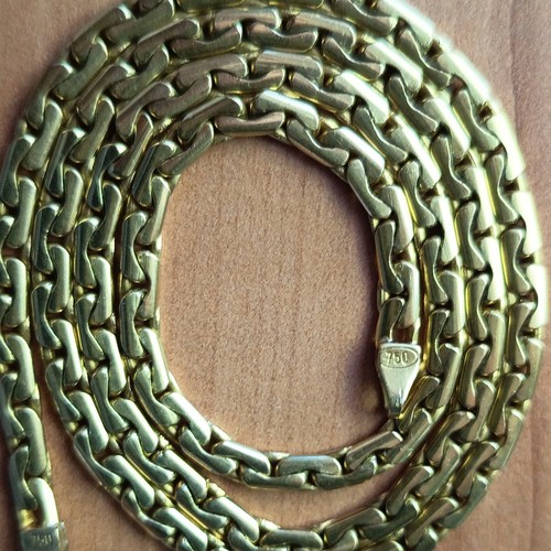 Gelbgold halskette 750 - gelbgold, (18k)