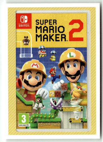Panini mario sticker - sticker, a