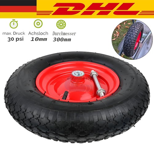 Schubkarrenrad mit achse 10 - schubkarrenrad, 4.10