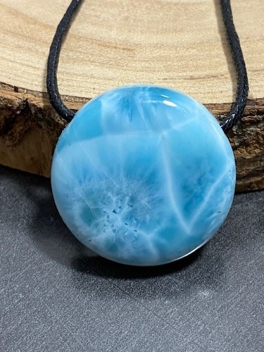 Unikat larimar rund - unikat!, ca