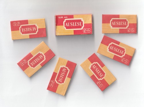 Ddr rasierklingen auslese - rasierklingen,
