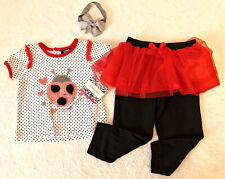 Mädchen Kleid 3tlg +