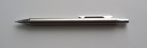 Druckbleistift silber metall - druckbleistift,