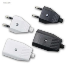 Euro-Stecker/Kupplung weiß