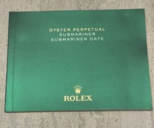 Oyster Perpetual Submariner Date Booklet English USA 2016 (B9)