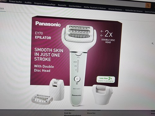 Panasonic epilierer wetdry - panasonic,