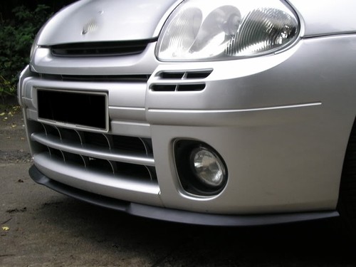 Cupra front bumper splitter - r,