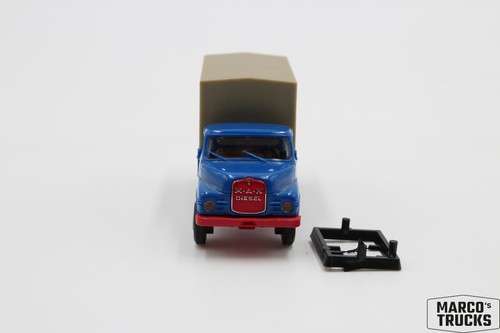 Brekina man 635 pritsche plane - man,